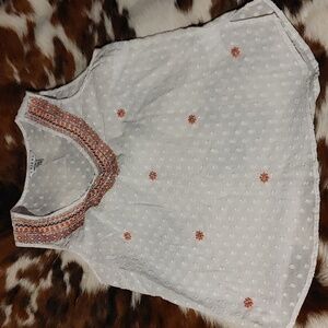 Tribal Sleeveless Blouse Sz Sm